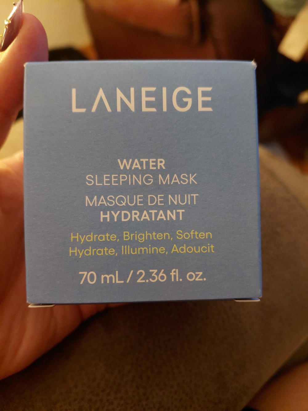 LANEIGE Blue Water Sleeping Mask - Overnight Hydration
